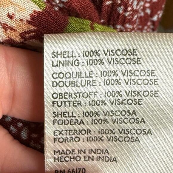 NWOT Free People Summer Picnic Printed Babydoll Mini Dress - Picture 5 of 5